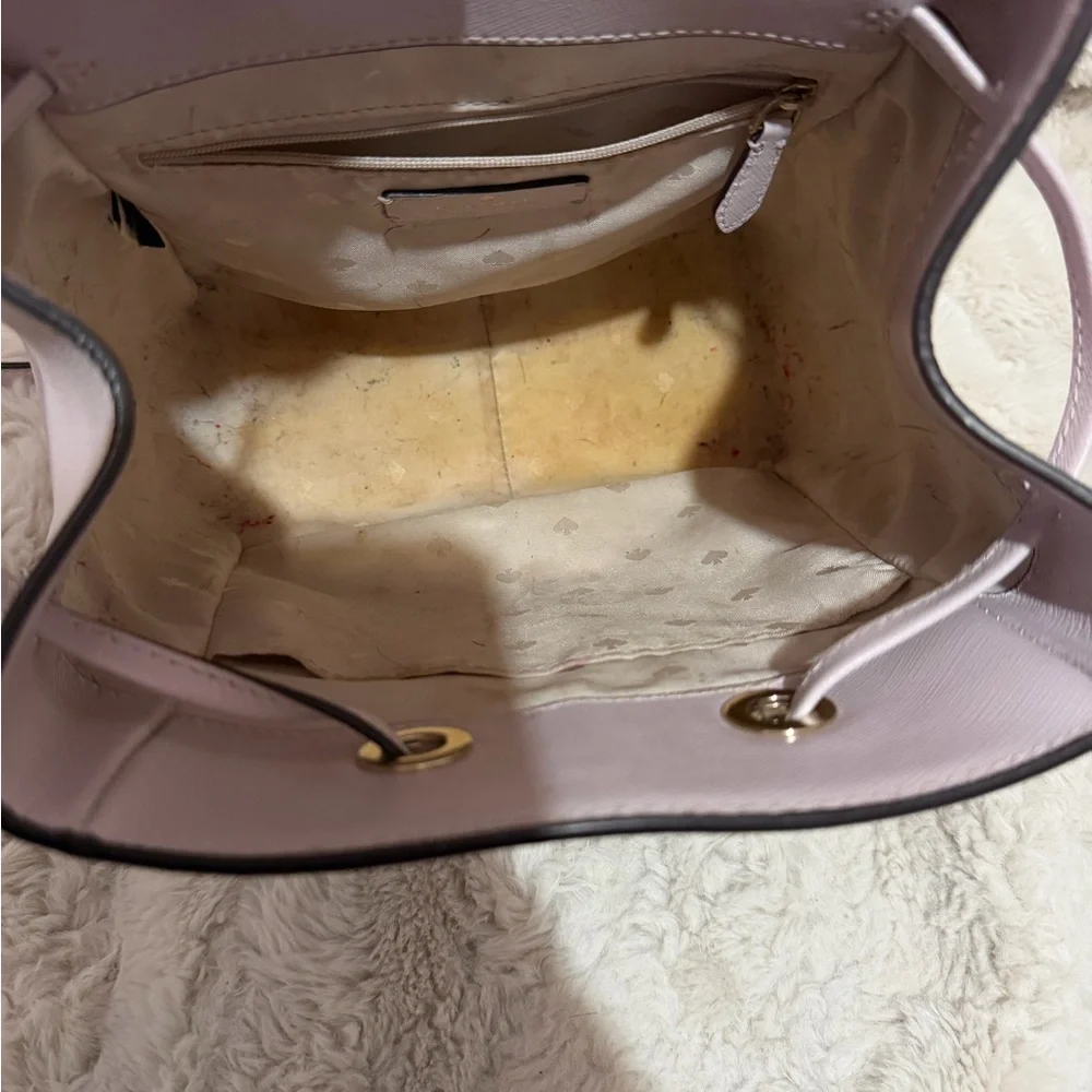 kate spade Light Pink Saffiano Leather Backpack - Picture 4 of 4